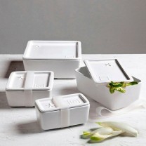 Conjunto de potes para alimentos