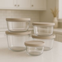 Conjunto de Potes 5 Peças